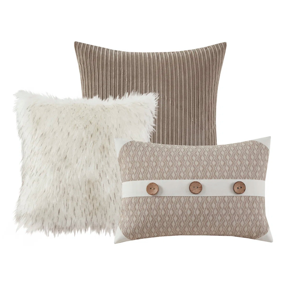 Madison Park Signature Grace Geometric Oversized Jacquard Comforter Set