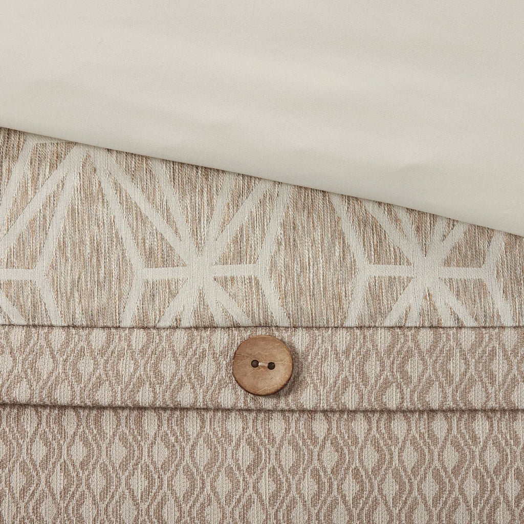 Madison Park Signature Grace Geometric Oversized Jacquard Comforter Set