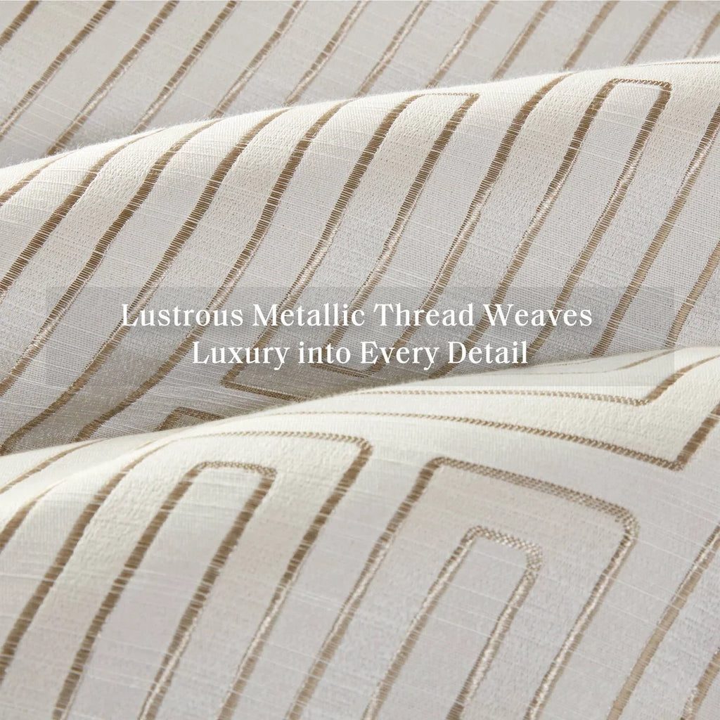 Royce Luxury Jacquard 10 Piece Comforter Set