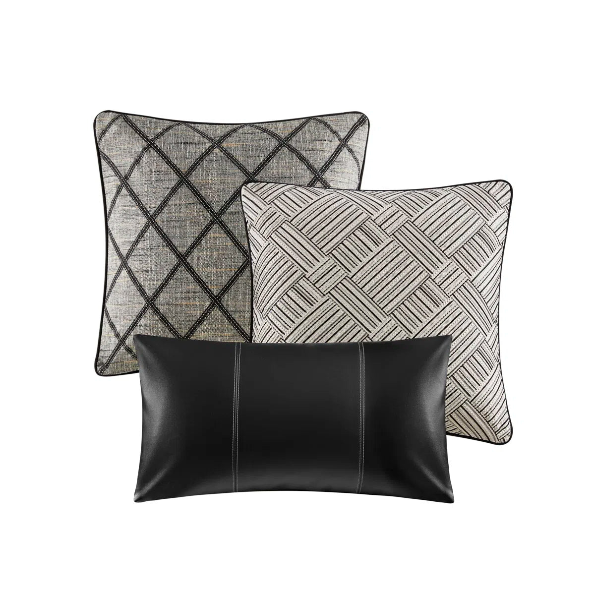 Reed Elegance Luxury Jacquard Comforter Set